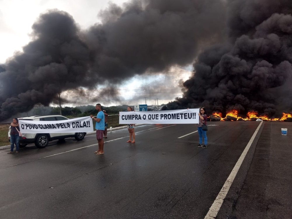 Photo of AL-101 SUL – Comerciantes protestam contra ação da Prefeitura