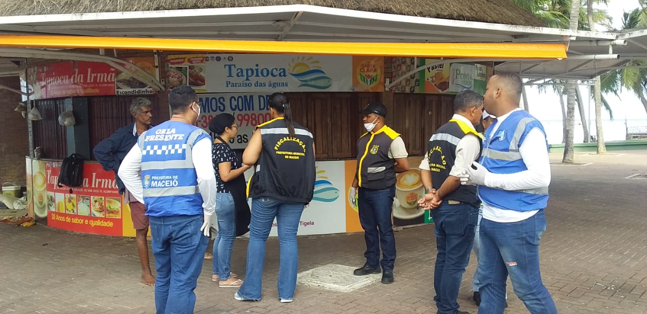 Photo of FORÇA TAREFA – Fiscalização atua na prevenção ao coronavírus em Maceió